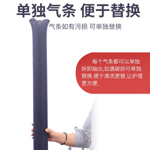 Colchón de aire antiescaras rectangular de 1 cm de grosor, transpirable, para el cuidado en el hogar de personas mayores y rehabilitación. - Product Image 5