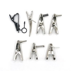 Clips en métal assortis, couleur nickel, petits clips <span class=keywords><strong>crocodile</strong></span> en métal, pinces alligator pour photos, cartes, papiers, factures - Product Image 2