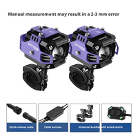 CStrong Focused Beam Motorcycle LED Spotlights Waterproof Aluminum Heat Dissipation Custom Size for Motorbike Scooter 20pcs OEM