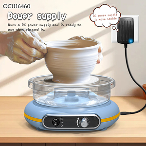 Máquina <span class=keywords><strong>de</strong></span> Cerámica Eléctrica <span class=keywords><strong>de</strong></span> Simulación para Niños, Juguete <span class=keywords><strong>de</strong></span> Arcilla para Dibujar y Hacer Manualidades - Product Image 5