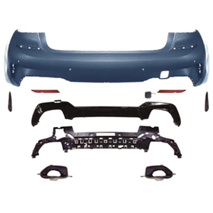 Kit de carrocería de montaje de parachoques trasero de coche de piezas de repuesto para <span class=keywords><strong>BMW</strong></span> Serie 3 G20 G28 modificado a M-Tech 2019-2022 <span class=keywords><strong>340D</strong></span> - Product Image 1