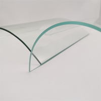 Verre architectural de sécurité trempé incurvé, best-seller, 3 mm à 19 mm