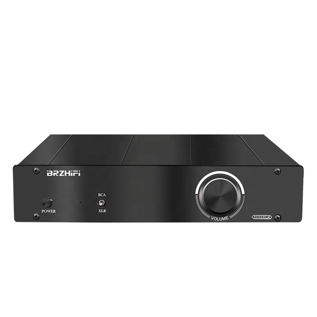 BRZHIFI 2022 New Amplifier TPA3255 XLR Class D Fully Balanced Input Hifi Audio Amp HI-END Audiophile Stereo Amplifier 2 Channel