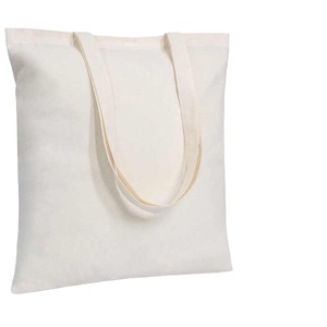 Personalized Cotton <b>Tote</b> with Logo 10 oz <b>Plain</b> Blank for Custom Printing <b>Bulk</b> Wholesale MOQ 20pcs - Product Image 1