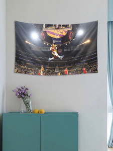 للبيع بالجملة أعلام NBA <span class=keywords><strong>Lakers</strong></span> للأبطال في الهواء الطلق أعلام مخصصة للفريق - Product Image 3