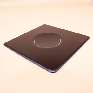 Panneau en verre trempé sérigraphié sur mesure, bouton tactile concave finement poli, panneau en verre poli pour interrupteur mural - Product Image 2