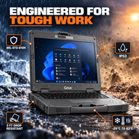 Nouvel ordinateur portable semi-robuste Intel Getac S410 de 14 pouces, ordinateur industriel pour le diagnostic des véhicules, l'atelier et le service sur le terrain