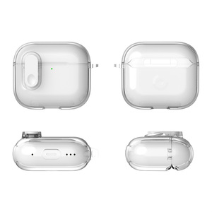 Funda Protectora Transparente de PC para Auriculares <span class=keywords><strong>Airpods</strong></span> 4, Compatible con <span class=keywords><strong>Airpods</strong></span> 1, 2, <span class=keywords><strong>3</strong></span>, Pro <span class=keywords><strong>3</strong></span>, 2, Anti-Caídas, Anti-Amarilleo - Product Image 4