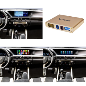 Boîtier décodeur de système Linux Viknav pour voiture, interface de mise à niveau compatible avec Lexus GS 2007-2020, CarPlay sans fil, Android Auto, Autolink, Airplay - Product Image 1