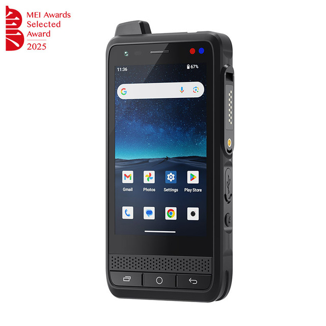 UNIWA F400 Rugged PDA Android 15 Octa Core IP65 Waterproof PoC Walkie Talkie NFC GPS
