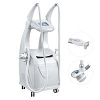 Appareil de beauté pour le remodelage corporel complet, machine de massage amincissante à rouleaux sous vide en forme de V, réduction de la graisse, élimination de la cellulite