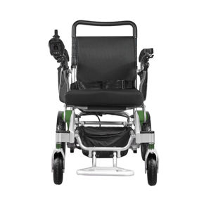 Sedia a Rotelle Elettrica Pieghevole Automatica 4x4 in Lega di Alluminio per Esterni Baichen per Disabili - Product Image 3