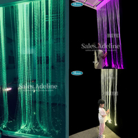 Le rideau sensoriel en fibre de chambre illumine le rideau sensoriel en fibre optique légère pour la stimulation visuelle