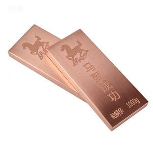 ทองแดงแท่งบริสุทธิ์สูง 99.9% น้ำหนัก 1 กิโลกรัม รับบริการเชื่อม ตัด งอ ขึ้นรูปตามแบบที่ต้องการ รูปทรงหกเหลี่ยม - Product Image 1