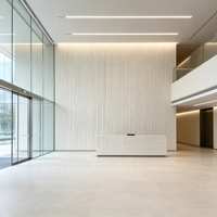 Panel Dinding Batu Lunak Tahan Api dan Tahan Air, Veneer Fleksibel Kustom untuk Real Estat, Dekorasi Eksterior/Interior Mal & Kantor