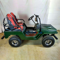 Électrique Automatique Adultes Jeep à Vendre 4 Places Mini Jeep Buggy Apparence Personnalisée 150CC Jeep Cars