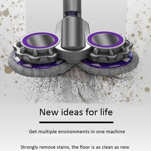Accessoires <span class=keywords><strong>Serpillière</strong></span> électrique à double tête ronde <span class=keywords><strong>pour</strong></span> aspirateur Dysons V7 V8 V10 V11 - Product Image 6
