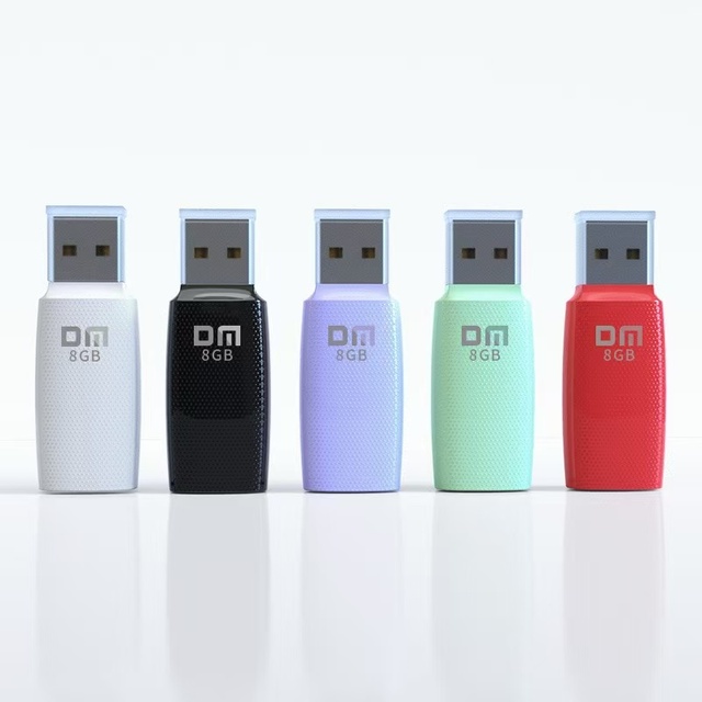 Wholesale Factory Custom DM/OEM Brand USB Flash Drives 8GB 16GB 32GB 64GB 128GB High-Speed USB 2.0 Sticks New Plastic 1-Year