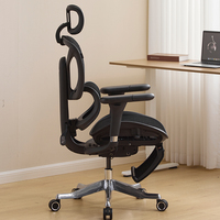 Accoudoir moderne 6D entièrement en maille inclinable chaise de bureau ergonomique pour direction avec appui-tête réglable