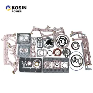 Diesel Engine Parts Overhauling Gasket 3804301 K38 Engine Lower Gasket Set NT855 QSK60 B 3.3 QSK19