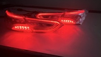 Nouveaux feux arrière LED RGB avec télécommande, animation séquentielle, fumés blancs, IP67, compatibles avec CAMRY 2018-2023
