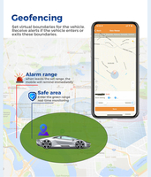 Localisateur de suivi 4G + 2G pour camion, voiture, traqueur GPS 4G, alarme vibrante pour excès de vitesse de petite taille