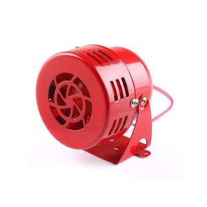 Sirène d'alarme sonore électrique 12V 105dB pour voiture, <span class=keywords><strong>camion</strong></span>, moto, vélo – Son fort pour la sécurité incendie et les secours - Product Image 1