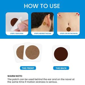 Patch <span class=keywords><strong>anti</strong></span>-nausée à base de plantes chinoises MQ Modèle 01 à haute efficacité pour le cou, réduit les vertiges et soulage le <span class=keywords><strong>stress</strong></span> - Product Image 5