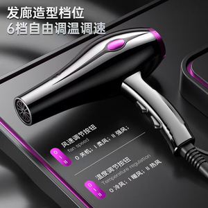 Sèche-cheveux professionnel haute performance, 6 vitesses de contrô<span class=keywords><strong>le</strong></span> de la chaleur, kit d'accessoires complet pour salon de coiffure professionnel - Product Image 1