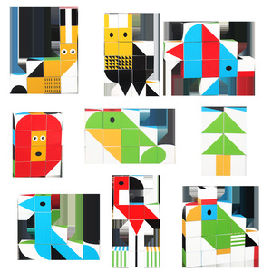 Blocs de construction magnétiques Yuxin 3,5 cm 3 cm 2,5 cm, jouet éducatif pour enfants, apprentissage ludique pour la maternelle - Product Image 5