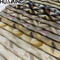 Tissu de rembourrage de luxe Jacquard en polyester 100% le plus populaire en Chine pour les textiles de maison