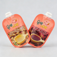 Pochette Doypack Feiao en plastique avec bec verseur pour jus, eau, sauces et autres liquides