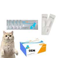 Toxoplasma Gondii Antikor Kalitatif Hızlı Test Kiti Köpekler Kediler Veteriner Kullanımı 5-10 Dakika Sonuç Verir Ticari Evde Kullanım ISO