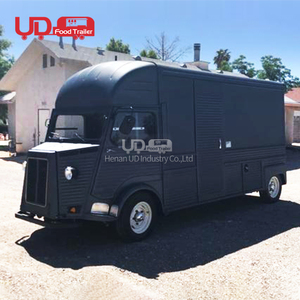 Chariot de nourriture au Design moderne, camion de café de Restaurant Mobile entièrement équipé, camions de restauration rapide électriques avec cuisine complète - Product Image 1