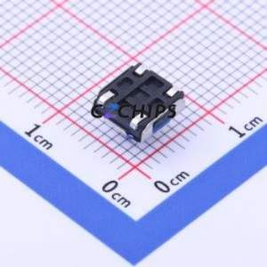 TS-1056UG-AR05026 Tactile Switch SMD Switch Single Pole Single Throw Round Button 2.6N Vertical Mount - Product Image 2