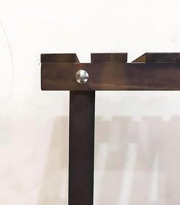 Support de plante en bois à plusieurs niveaux de conception unique pour le support de stockage de pot de jardin d'intérieur et extérieur et étagère de plante pour l'affichage - Product Image 5