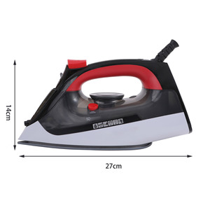 Plancha eléctrica con suela de acero inoxidable, 220V, temperatura ajustable, plancha de vapor para uso doméstico y en dormitorios. - Product Image 5