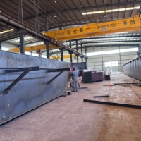Grúa Puente Electromagnética Modelo QC Wanlong con PLC y Motor, 31.5M de Vano y 16m de Altura de Elevación para Taller/Construcción