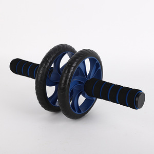 2026 Venta al por mayor Rodillo de ejercicios abdominales con 2 ruedas, Colchoneta de fitness para rodillas y Entrenador de músculos abdominales - Product Image 1