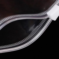 Emballage plastique transparent pour vêtements, sac bon marché, 50 unités, livraison gratuite