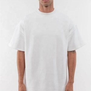 T-shirts pour hommes de haute qualité, mode masculine, luxe, graphiques, unis, lourds, 100% coton, lavés, imprimés, brodés, vierges - Product Image 3