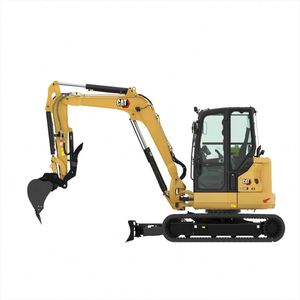 Mini-excavatrice sur chenilles hydraulique d'occasion 305E CR avec pince, moteur, pompe PLC, boîte de vitesses, roulement, garantie 1 an - Product Image 1