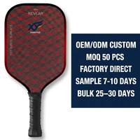 Raquette de pickleball en fibre de carbone Kevlar à texture 3D de 16 mm, très vendue – Prix usine, vente en gros, OEM