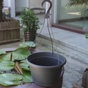Holon Hanging <strong>Pot</strong> Outdoor Hanging Green Radish Lazy Self-absorbent Spider <strong>Plant</strong> <strong>Pot</strong> <strong>with</strong> <strong>Hook</strong> - Product Image 3