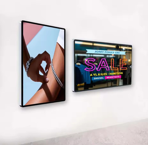 Pantalla LCD Digital de Publicidad para Montaje en Pared OEM para Tiendas Minoristas y Centros Comerciales, con Animación de Texto y Sistema Android - Product Image 1