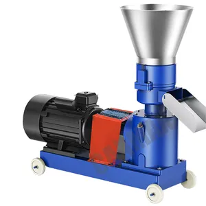 Giá rẻ Yulong gỗ pelleting 150 180 xxnx động vật nhỏ Thức ăn viên máy