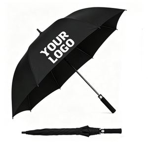 Straight 27Inch <b>Large</b> Manufacturer Windproof Luxury Promotional Event Gift Branded Print Golf <b>Umbrella</b> Custom Logo - Product Image 1