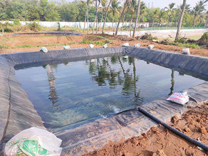 <span class=keywords><strong>Acheter</strong></span> Géomembrane EPDM noire rectangulaire 45 mil pour bassin à poissons, 10m x 20m, prix au mètre carré, PVC EPDM - Product Image 5