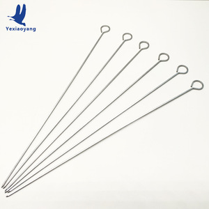 Grill Skewers 12-Pack Curved Square Stainless Steel Outdoor BBQ Cooking Baking Barbecue Tools Corrosion Resistance - Product Image 4