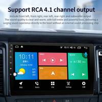 Autoradio Android universel 7 pouces avec écran IPS, CarPlay, AHD1080, FM, Mirror Link, lecteur DVD pour voiture